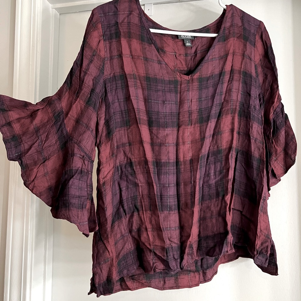 Flowy Flannel Shirt